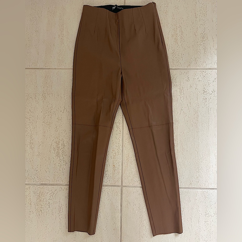 Zara Leather Pants